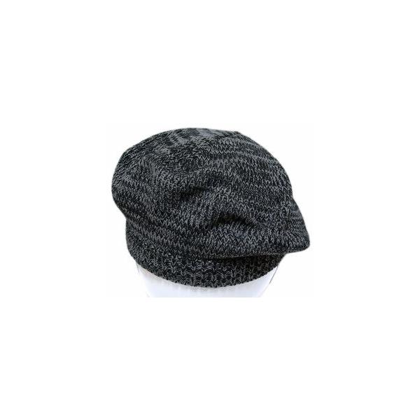 New York Hat（ニューヨークハット） 帽子 ベレー帽 #4206 MARL BERET, Black