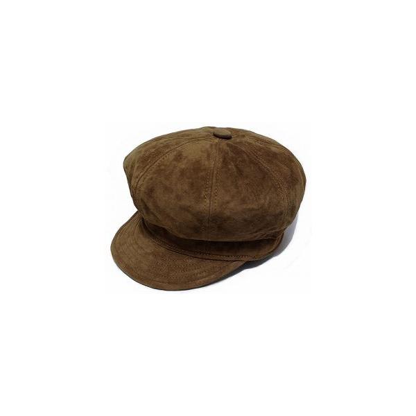 New York Hat ニューヨークハット キャスケット 9260 SUEDE SPITFIRE Rust メンズ レディース