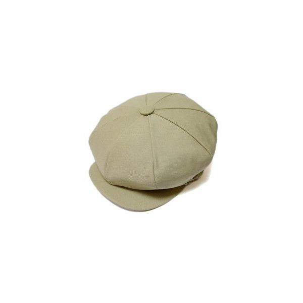 NEW YORK HAT ニューヨークハット 帽子 キャスケット 6226 CANVAS BIG APPLE Khaki メンズ レディース