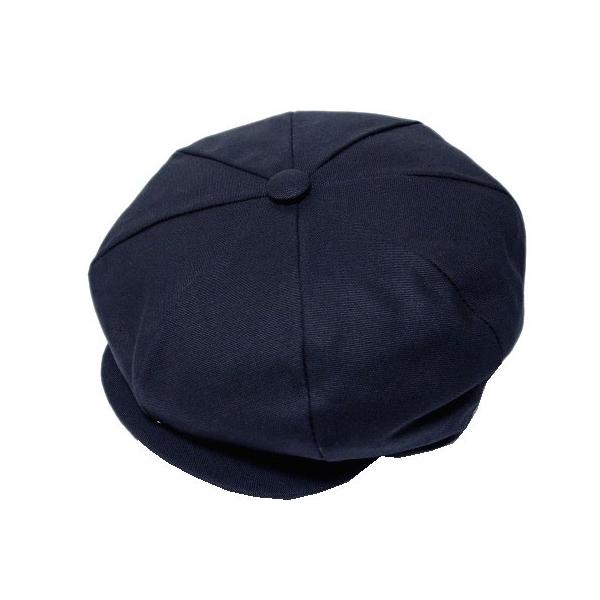 ニューヨークハット  New York Hat 6218 CANVAS NEWSBOY キャンバスニュースボーイ Navy メンズ レディース