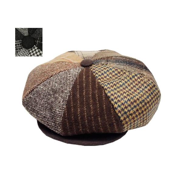 NEW YORK HAT（ニューヨークハット） 9044 Multi Mix Newsboy マルチ