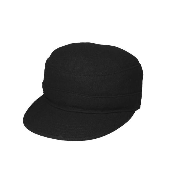 New York Hat ニューヨークハット ワークキャップ 9407 SOLID PRIVATE Black メンズ レディース