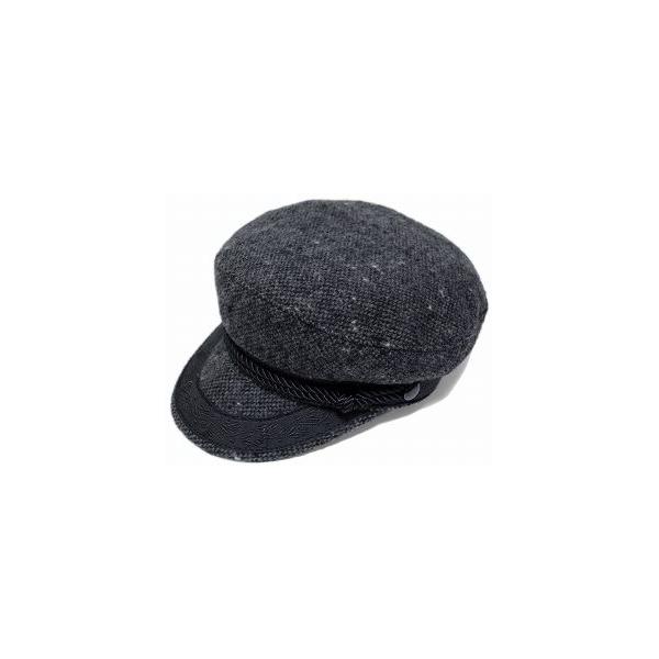 New York Hat ニューヨークハット 帽子 キャップ 9032 TWEED GREEK Charcoal メンズ レディース