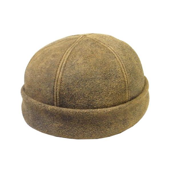 New York Hat ニューヨークハット 9298 Antique Leather Thug アンティークレザー サグ Brown メンズ レディース
