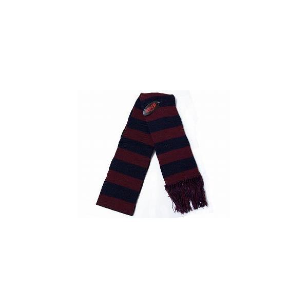 New York Hat　ニューヨークハット　マフラー 　4795S RUGBY SCARF　Navy　Burgundy