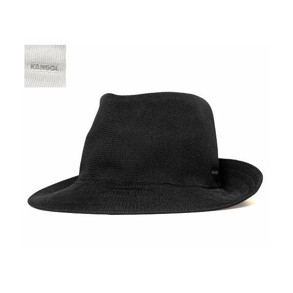 カンゴール KANGOL HIRO TRILBY ヒロ トリルビー BLACK WHITE メンズ レディース