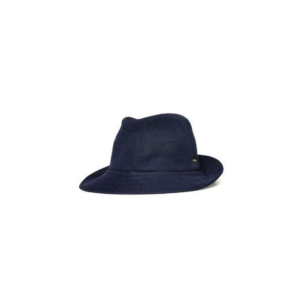 KANGOL カンゴール HIRO TRILBY ヒロトリルビー Navy メンズ レディース 紫外線 つば長