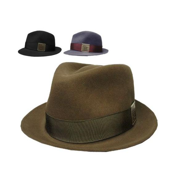 KANGOL　カンゴール　 Linotype Hiro Trilby　ライノタイプ ヒロ　トリルビー　 Camo　Dk.Grey　Black