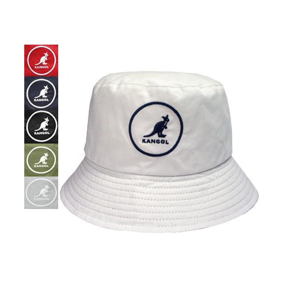 KANGOL SMU COTTON BUCKET カンゴール エスエムユーコットンバケット WHITE RED NAVY BLACK LIGHTGREY OLIVE メンズ レディース