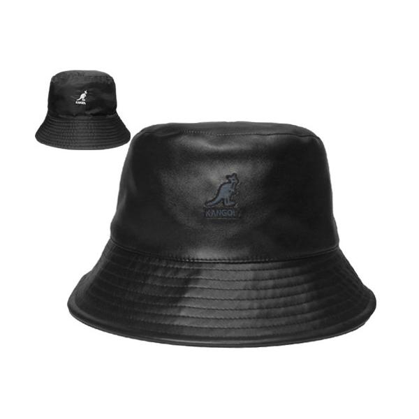 カンゴール KANGOL SMU Faux L RV Short Bucket BLACK 日本限定 リバーシブル バケットハット メンズ レディース