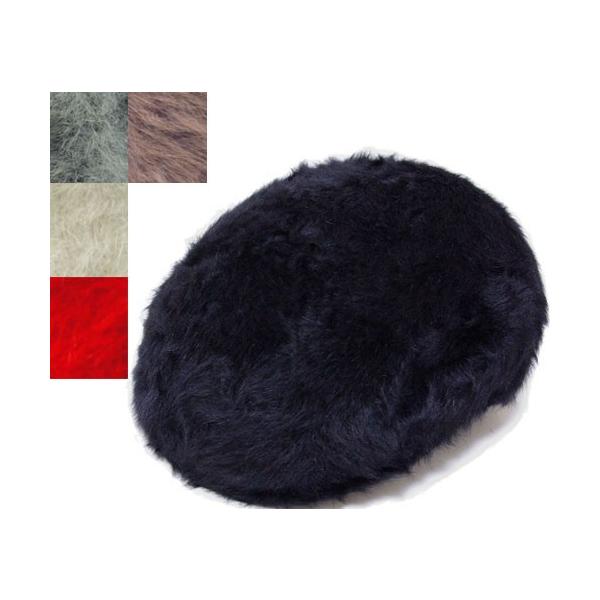 KANGOL カンゴール ハンチング FURGORA 504 BLACK SLATEGREY CREAM SCARLET COCOA ファー メンズ レディース