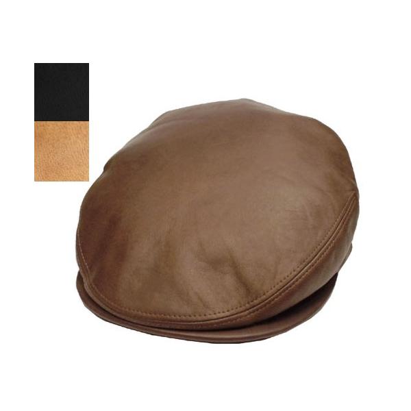 KANGOL LEATHER CAP カンゴール レザーハンチング Tobacco Black Tan メンズ レディース