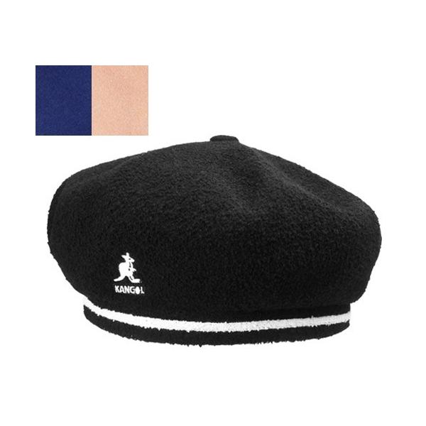 KANGOL カンゴール 2Tone Bermuda Beret JaxBeret BLACK GRAPE DUSTYROSE ベレー帽 パイル バミューダ メンズ レディース