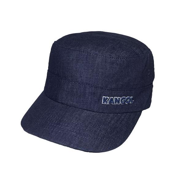 KANGOL カンゴール ワークキャップ DENIM ARMY CAP デニム アーミーキャップ Indigo メンズ レディース