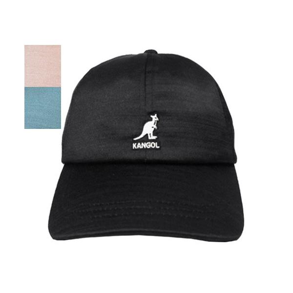 KANGOL カンゴール Liquid Mercury Baseball BLACK DUSTYROSE PEACOCK キャップ サテン メンズ レディース