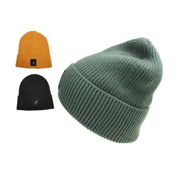 KANGOL カンゴール PATCH BEANIE パッチビーニー Slate Grey Amber Black メンズ レディース
