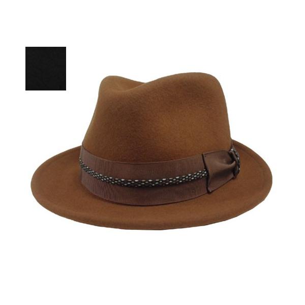 ベイリー Bailey BATES TOBACCO BLACK 帽子 フェルト ハット 中 ベイリー Bailey BATES TOBACCO BLACK 帽子 フェルト ハット 中