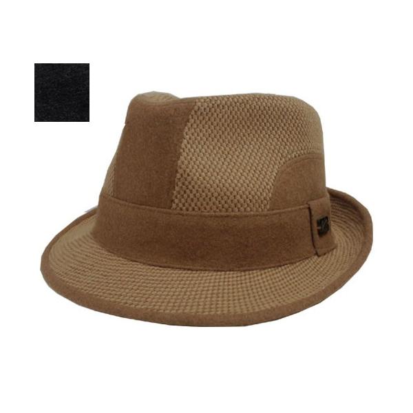 ベイリー Bailey 25573 WERTER Camel Black レスコー型 中折れハット フェルト 高級 メンズ レディース