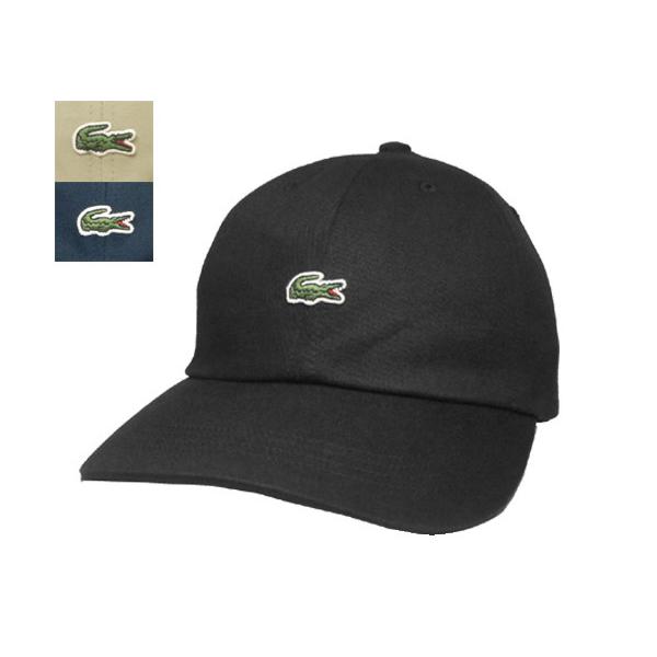 LACOSTE ラコステ ロゴキャップ L1230 クロ コン ベージュ 帽子 紳士 婦人 メンズ レディース