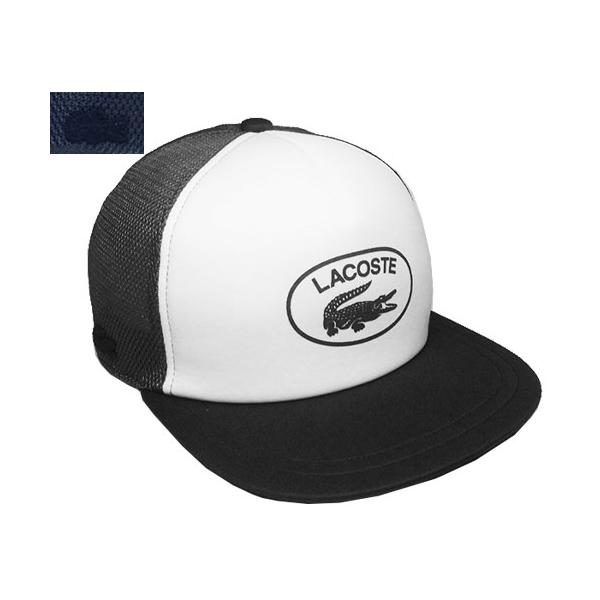 LACOSTE ブラック キャップ Amazon.co.jp: [ラコステ] ウォッシュドツイルローキャップ