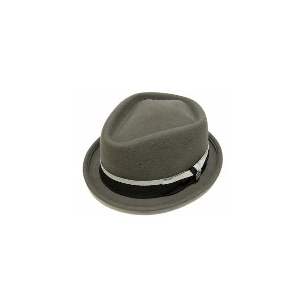 CHRISTYS CROWN クリスティーズクラウン Cedric Wool Felt Fedora Diamond Crown DerbyGrey CCS655 メンズ レディース