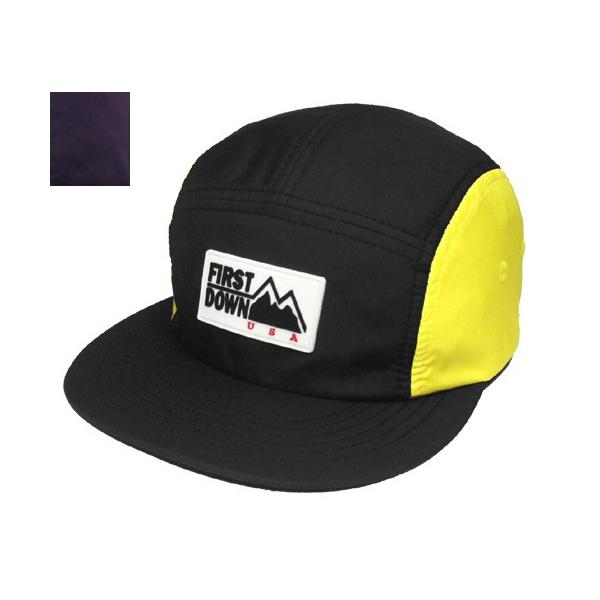 FIRST DOWN ファーストダウン FD USA PE COMBINATION JET CAP BLACK PURPLE 105187703 キャップ メンズ レディース