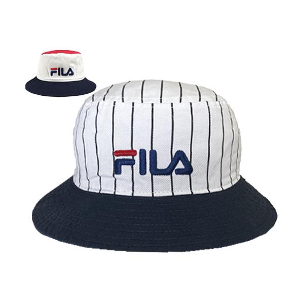 フィラ FILA FLS COTTONTWILL BUCKET HAT STRIPE ASSORT バケットハット メンズ レディース