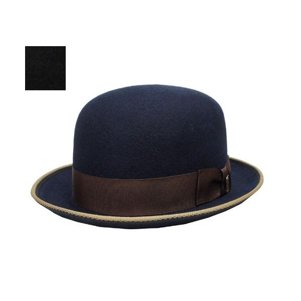 帽子 ステットソン STETSON ST990 BOKETTO ボーラー ハット 紺 黒 メンズ レディース