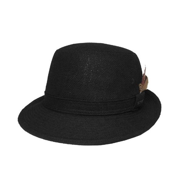 帽子 ステットソン STETSON SE074 アルペンハット 黒 メンズ レディース