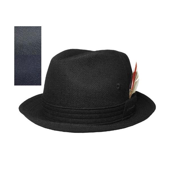 帽子 ステットソン STETSON SE073 ニュースレコーハット 黒 紺 チャコールグレー メンズ レディース