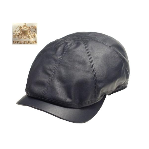 帽子 ステットソン STETSON SE030 キャップ レザー 羊革 メンズ レディース