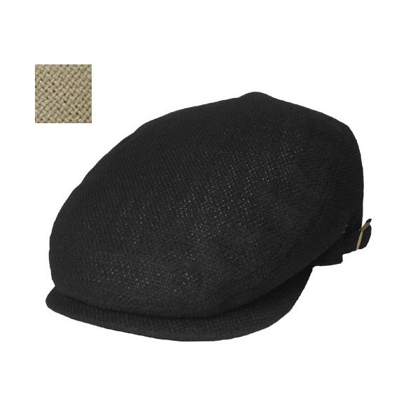 帽子　ステットソン　STETSON　SE075　リネトロン　ハンチング　黒　ベージュ　日本製　高級　メンズ　レディース