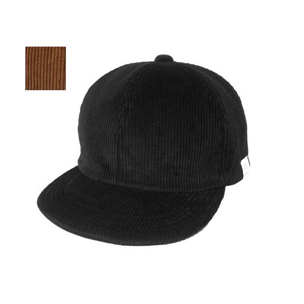 THE FACTORY MADE ザ ファクトリー メイド FM605 Corduroy 6Panel CAP Black Camel コーデュロイ キャップ メンズ レディース