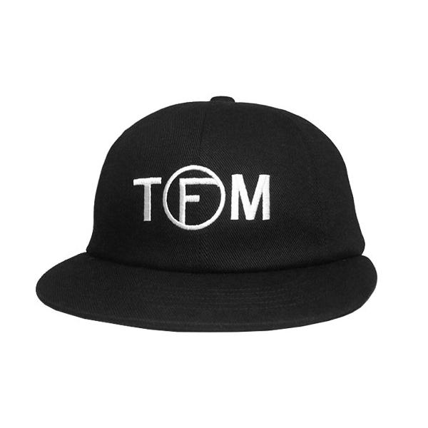 THE FACTORY MADE ザ ファクトリー メイド FM825 DENIM 8PANEL CAP BLACK キャップ メンズ レディース 男女兼用