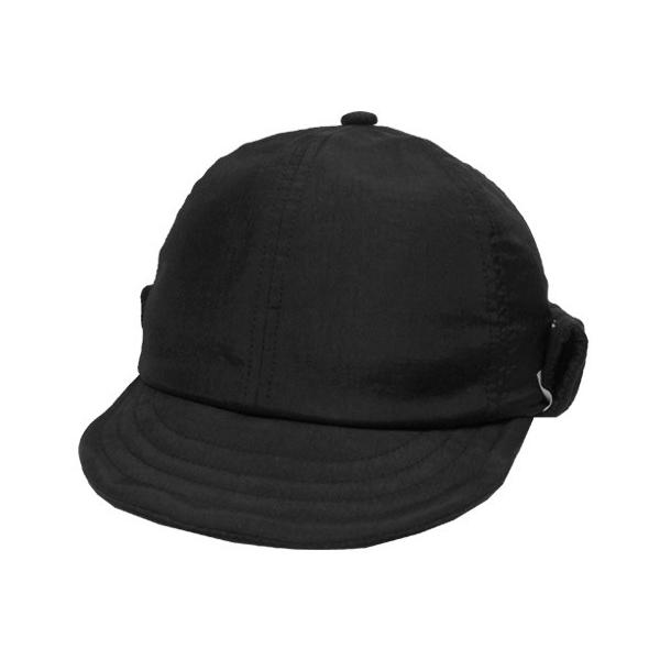 Racal ラカル RL191064 Roll up Nylon Cap ロールアップナイロンキャップ BLACK メンズ レディース