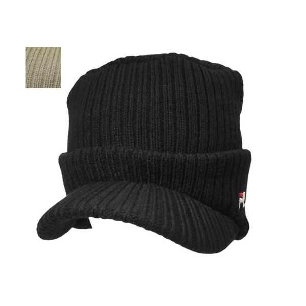 tB FILA FIM BASIC LOGO KNIT OSLO BLACK BEIGE oCU[jbg IX Lbv Xq Y fB[X