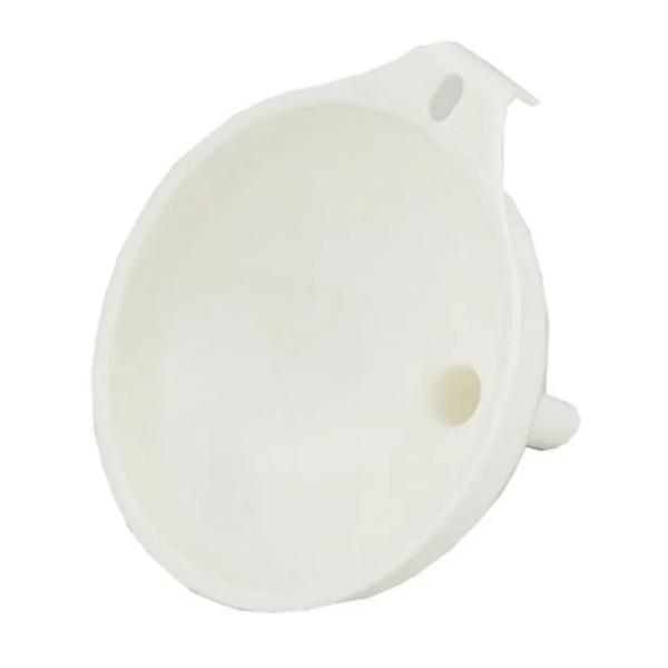 錦化成 プラシチックロート １２ｃｍ W 漏斗 じょうご 移し替え 液体プラシチックロート １２ｃｍ W液体等の移し替えがスムーズに直径 (約)12cmカラー ホワイト材質 ポリプロピレン耐熱温度 120℃関連キーワード：12ｃｍ 漏斗 じ...