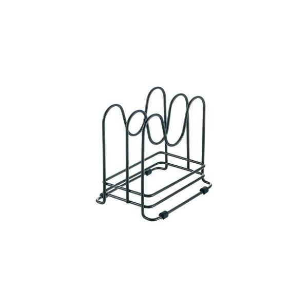 トトノ 鍋ふたスタンドR●鍋ふたを収納できるスタンド●小さな鍋ふたもしっかり収納できます●抗菌加工で衛生的です。●まな板も立てられます●滑り止め機能付き商品詳細サイズ (約)幅14×奥行10.5×高さ14cm本体重量 (約)240g材質 ス...