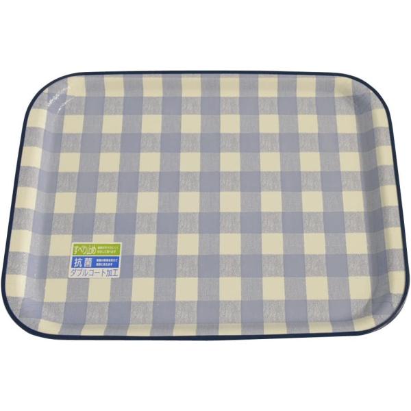 抗菌トレーブロック４３ＣＭ          BL●食器がすべりにくく、安心して運べます。●抗菌加工なので、雑菌の繁殖を抑えて衛生的に使えます。カラーブルーJANコード4969517044203 サイズ幅43×奥行32×高さ1.8cm重量(...