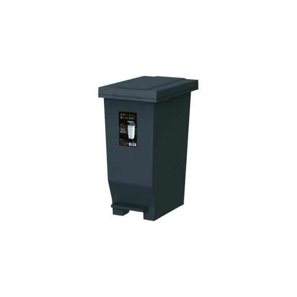 他サイト： アスベル ASVELエバン 密閉 ペダルペール ２０L  ブラック 防臭 密閉ゴミ箱 生ごみやおむつなどに最適 パッキン付き リビング プッシュ ごみ箱 新生活の商品画像