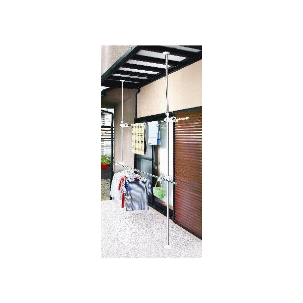 工具不要で取り付けられます。(※竿は付属しておりません。)・サイズ(約):高210〜280×奥行30cm・本体重量(約):3kg【返品不可商品となります】