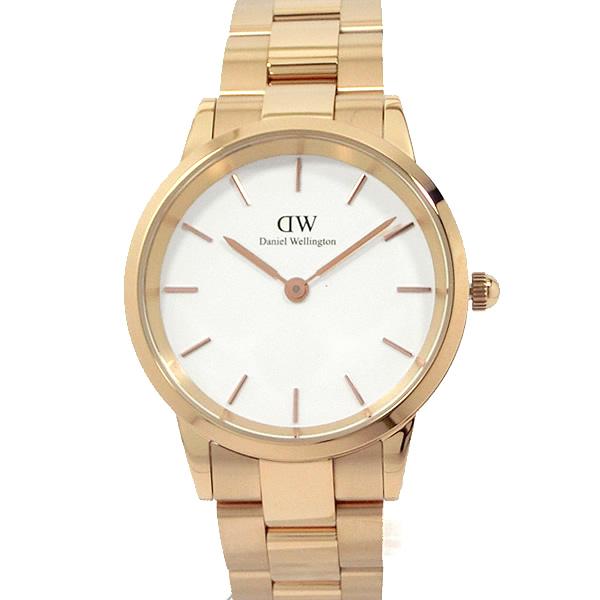 ダニエルウェリントン 腕時計 36mm Iconic Link DW00600209 ローズ 
