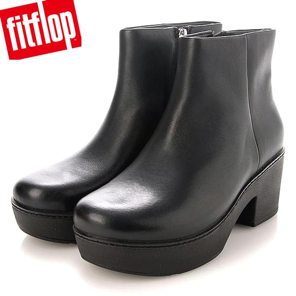 フィットフロップ fit flop FITFLOP ショートブーツ ブーティ レザー EF3-090 PILAR LEATHER ANKLE  BOOTS レディース【アウトレット】