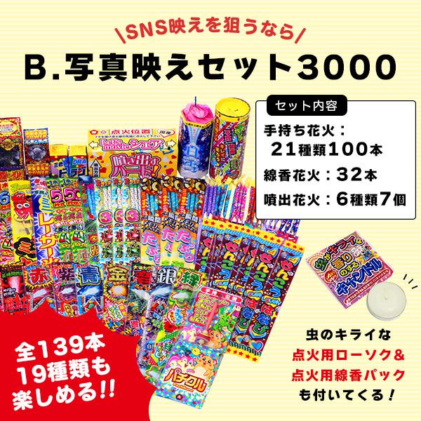 Cdjapan 花火 手持ち花火 花火セット 送料無料 噴出し花火 打ち上げ花火 線香花火 大量 大人数 花火屋のマジ盛り21 バラエティセット3000 Proxy Shopping Service Yahoo Shopping