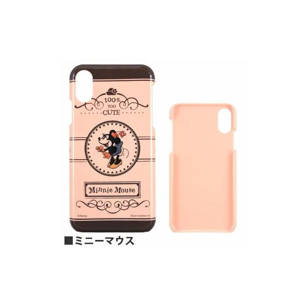 ディズニー iPhone XR 対応 ハードケース DN-549B / ミニーマウス