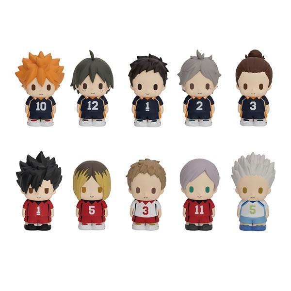 ハイキュー　ぱぺマス　A.B全種 エンスカイ アニメ「ハイキュー!!」 ぱぺマス!! A / 全10種 ランダム