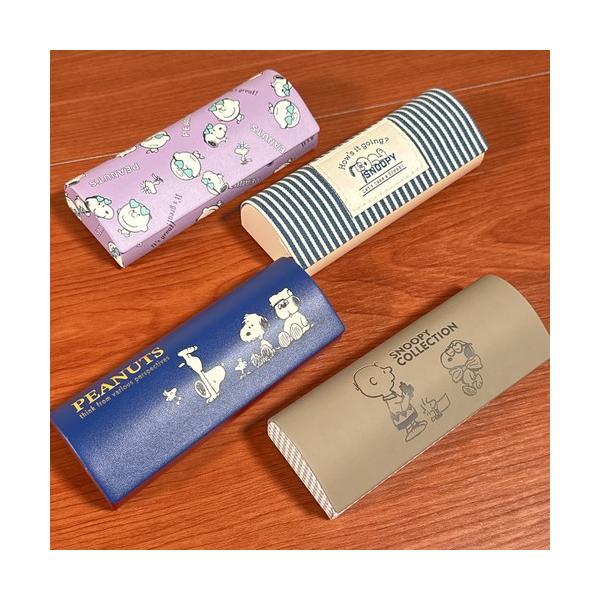 ピーナッツ/スヌーピー メガネケース SPIK-407-10 / ブラザーズ ハートサングラス ブレイクタイム ファッションショー スリム クロス付き