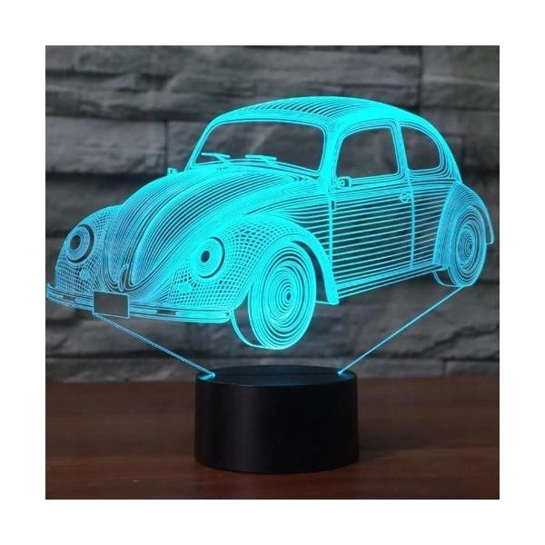 7色ビジュアル車モデル3d Ledランプ7色変える3dナイトライトクールボーイルームの装飾 Ahl67skuwzcfvyz3 69 その他 Tanglethorn Co Za