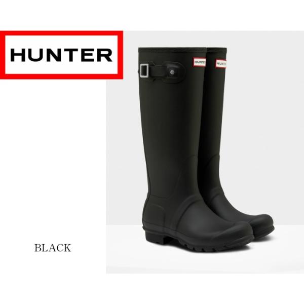 n^[ HUNTER IWi g[ u[c WOMENS ORG TALL WFT1000RMA BLK Ki fB[X Cu[c