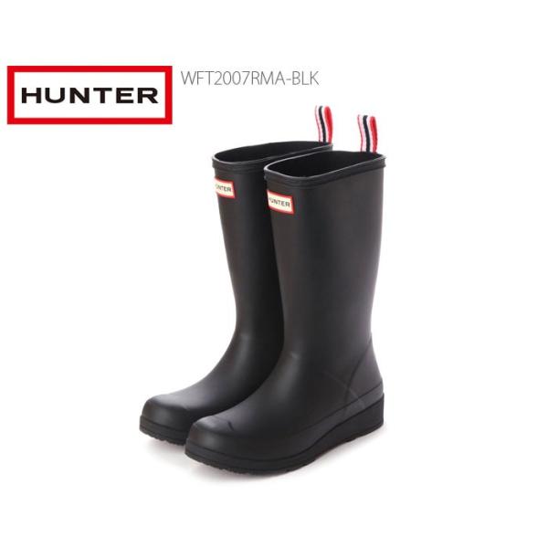Hunterレインシューズ　UK６US8 EU39 WFT2007RMA-BLK HUNTER ハンター ウィメンズ オリジナル プレイブーツ トール